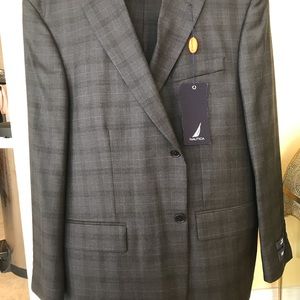 New Nautical Suit 100%Wool 2-piece Garment, Size: 42S W36 NWT